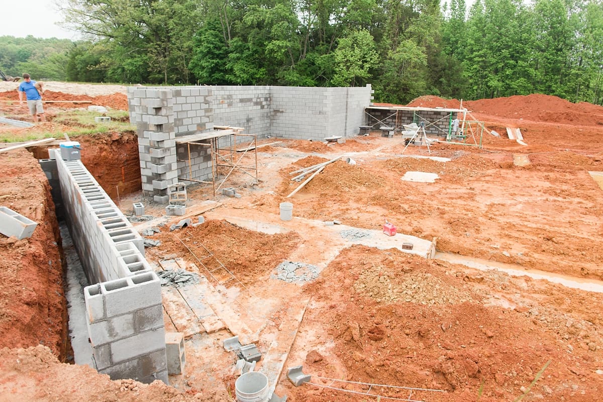 The Beginning Phases of the House Build