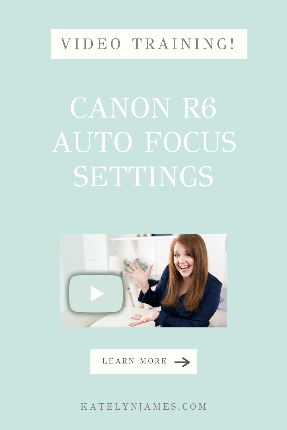 CANON R6 AF SETTINGS