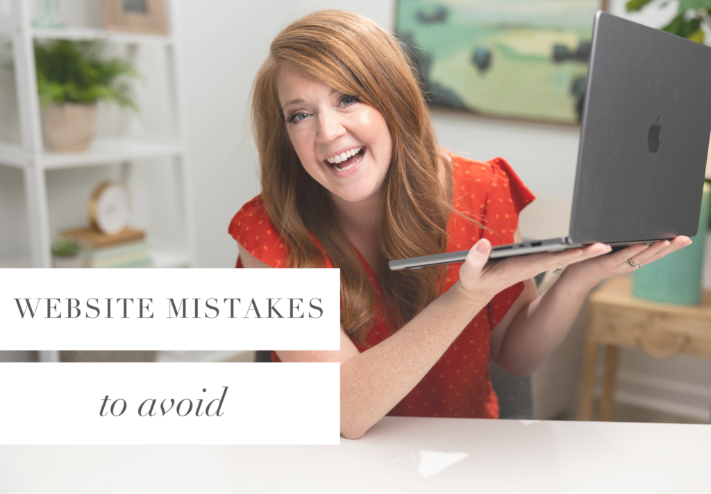 Common Website Mistakes – Katelyn James